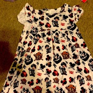Disney cruise line pirate night handmade dress size 6/7